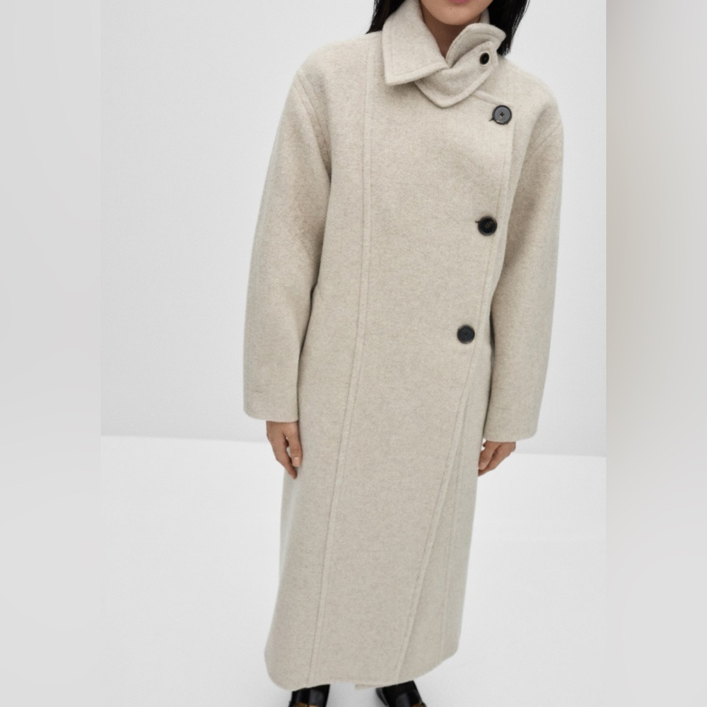 Mango Manteco Wool Coat - Picture 9 of 13